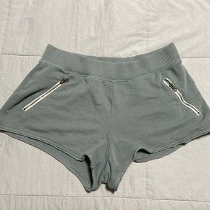 Aerie sweat-shorts with zipper pockets